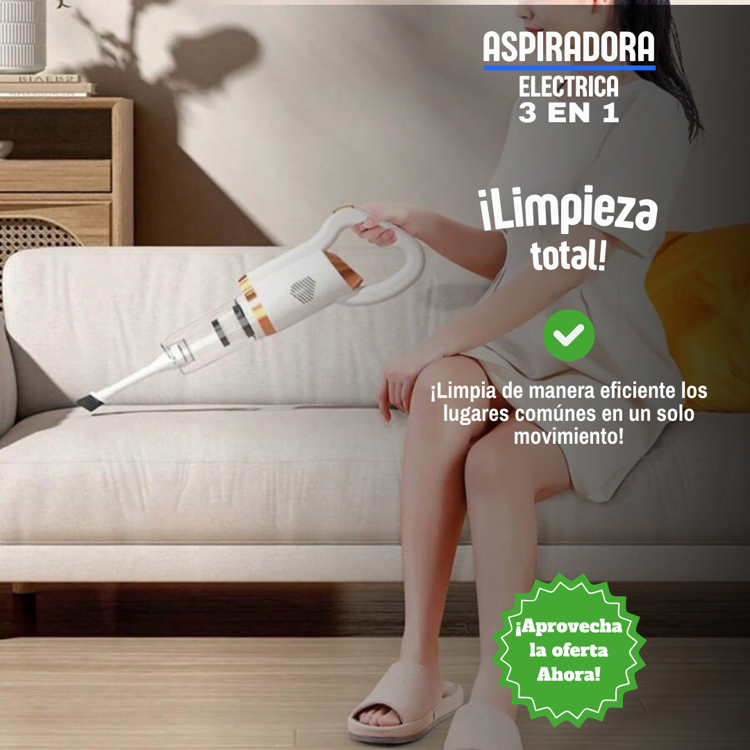 Aspiradora Electica 3 en 1.