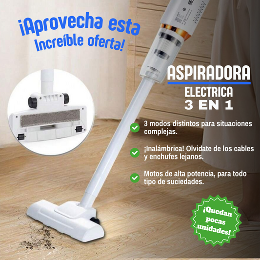 Aspiradora Electica 3 en 1.