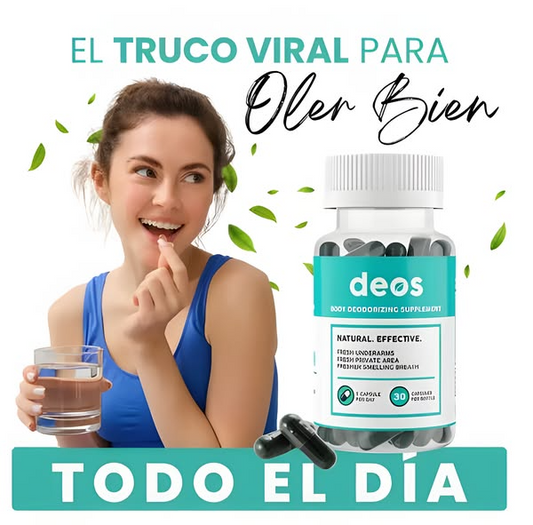 Deos™ – Desodorante Interno Natural